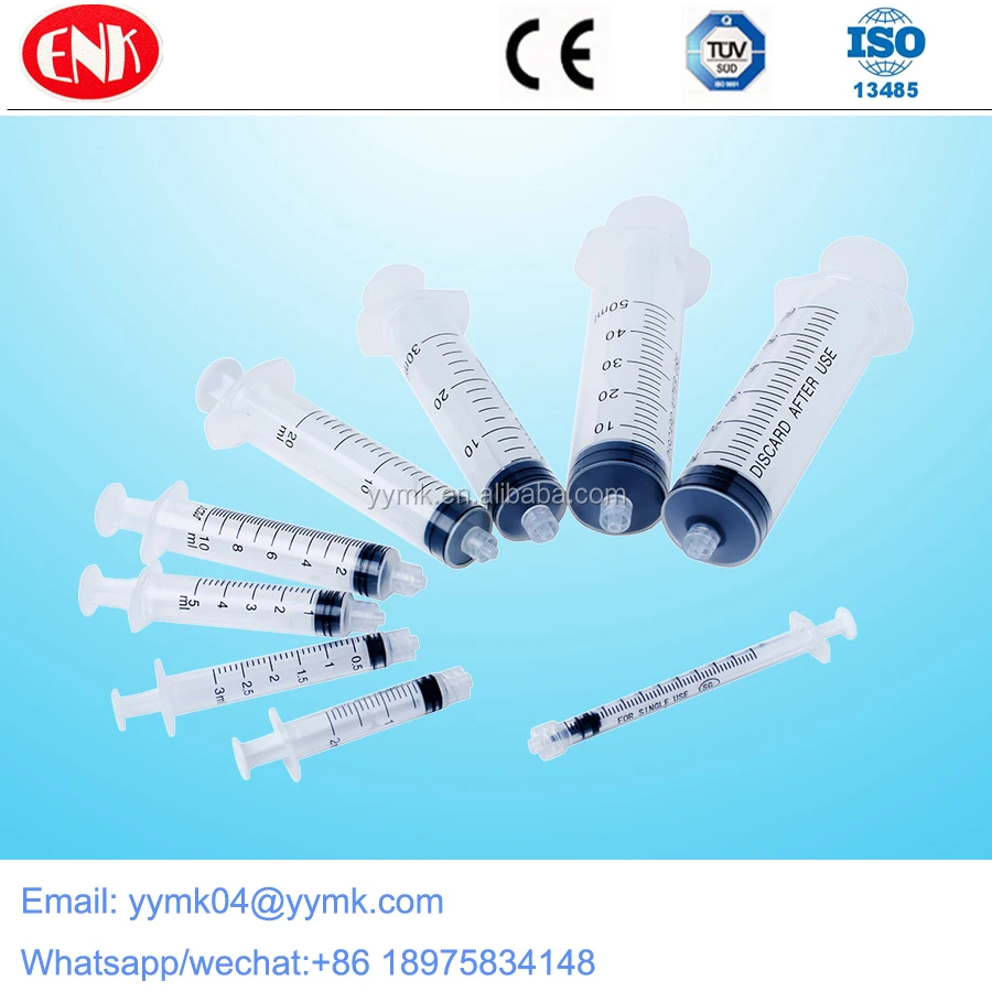 Одноразовый пластиковый наконечник шприца Luer Slip & Lock