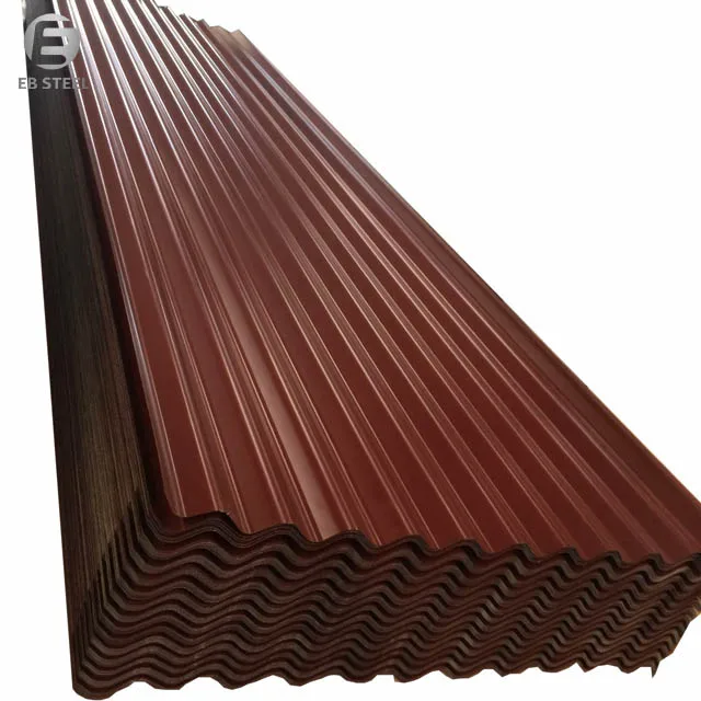 pgi roofing sheet long span colors 30 gauge corrugated steel rain protection rib type best price wholesale manufacturer
