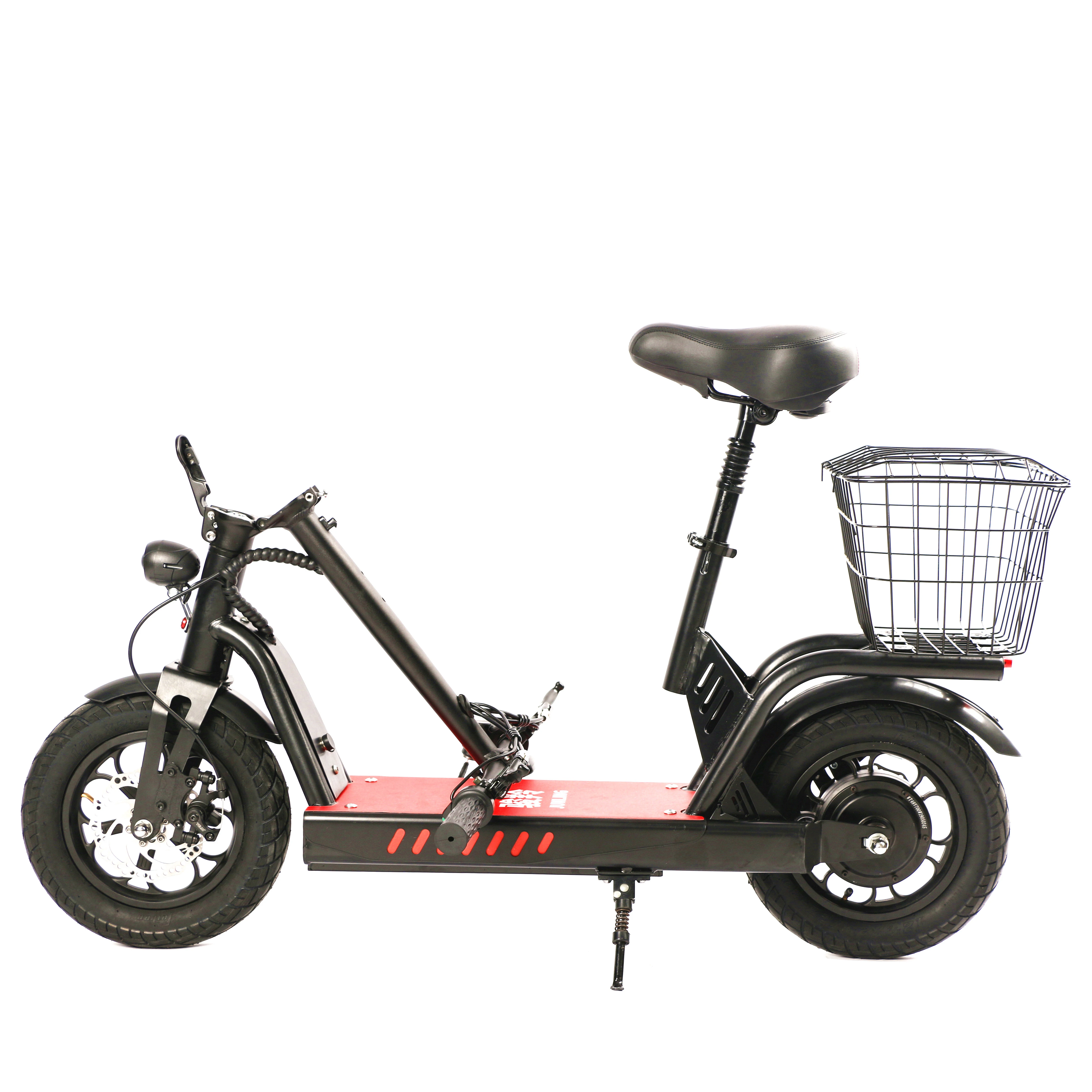 Factory Price Two Wheel Powerful Electric Scooter Folding Mini Electric Moped with Pedals