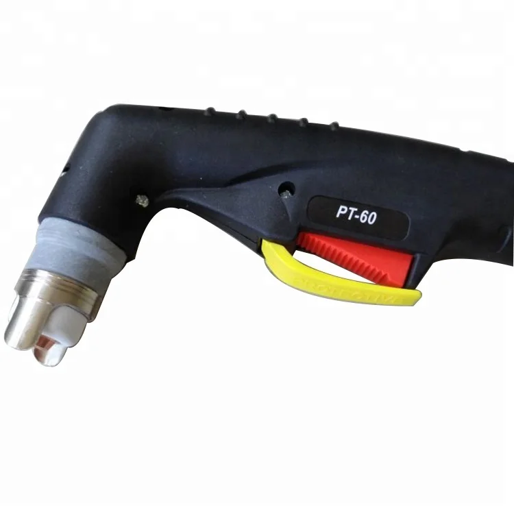 Huarui OEM IPT60 PT60 Plasma Torch Head Body 09063 with 51313P1.1 Nozzle and 52582 Electrode for PT60 Plasma Cutting Torch