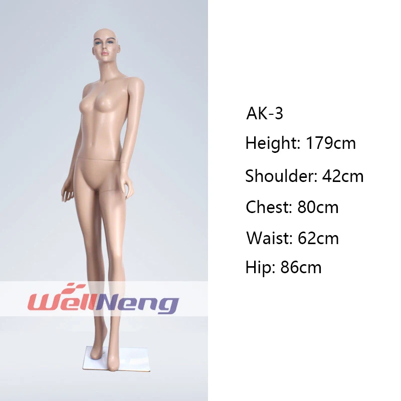 Fashion full body lifelike female dummy mannequin retail store clothing manikin display for sale
