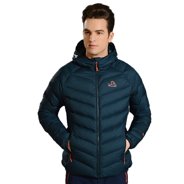 2023 High Quality Duck Feather Jacket Mens Outwear Coat Winter Jacket OEM Service Down Jacket Print Knitted for Men Embroidered