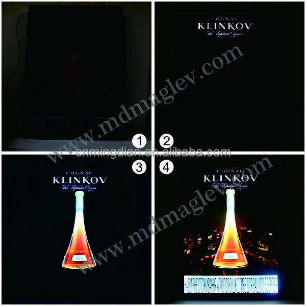 Акриловая светодиодная вспышка, настраиваемый рекламный постер, мигающая рамка для картины, светодиодный акриловый знак, поп-дисплей