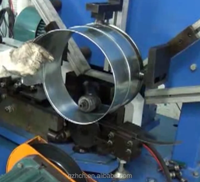 China Top Flexible Aluminum Duct Making Machine , Spiral Form Machine for Sale