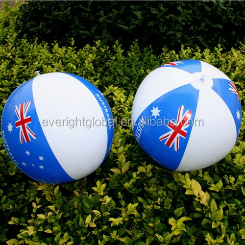 N056 Promotional custom logo pvc inflatable beach ball