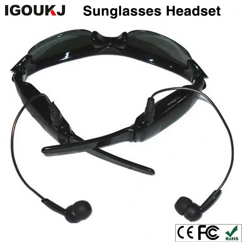 Camera Multifunction Wireless headset Sunglasses DV Sun Glasses earphone video for Driving mobile eyewear recorder TF Card MP3