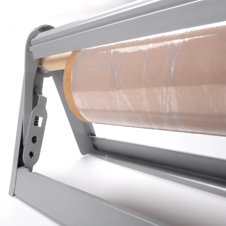 JH-Mech коричневый рулонный дозатор бумаги машина для упаковки подарков резак Диспенсер настольный