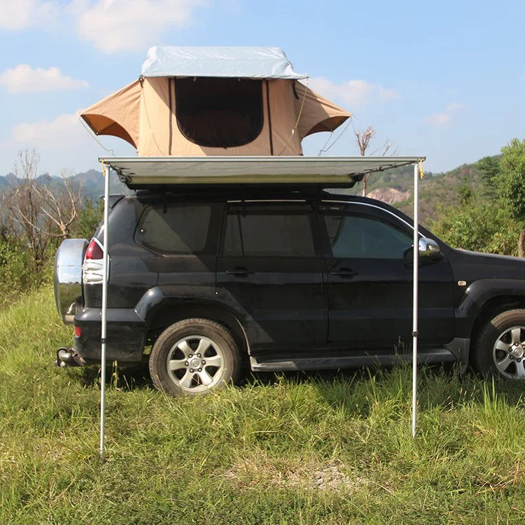 420D Polyester Oxford Arb Roof Top Tent  Roof Tent For 2 Person Camping Roof Top Tent Soft Shell