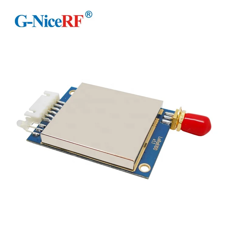 G-NiceRF Lora6100 AES-1W (+30dBm)433/470 868/915 encrypted LORA 8km TTL Transceiver Data Transmission Module sx1278/sx1276