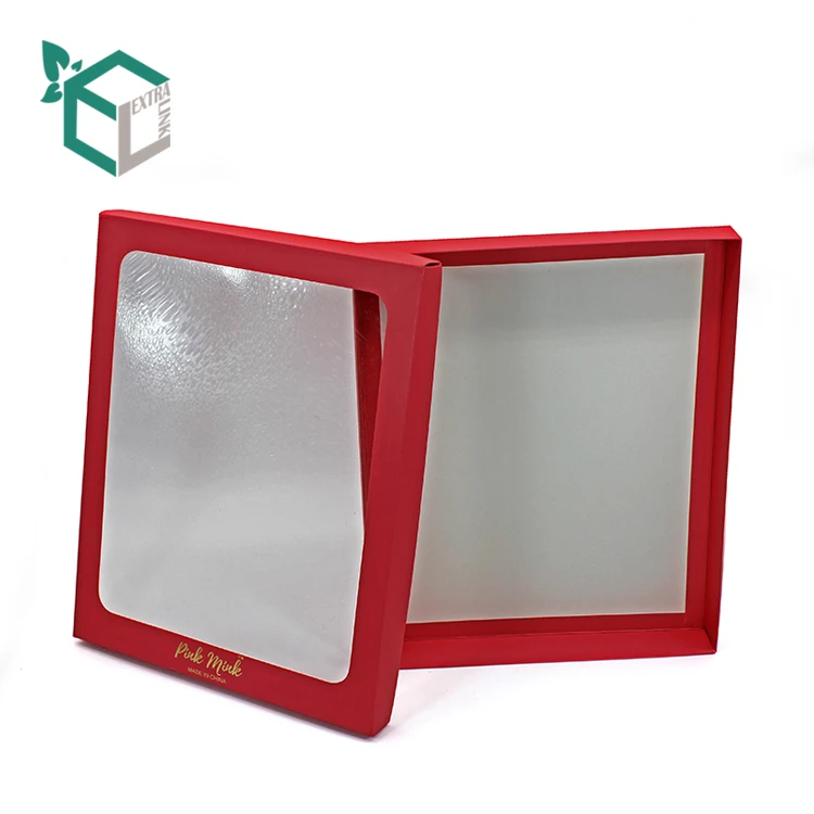 Accept Custom Design With lid Storage Children Book PVC Window Box