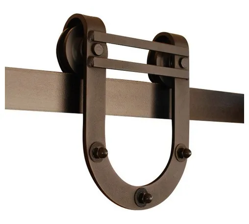 6 футов, скользящая дверная аппаратная система, тяжелые ролики