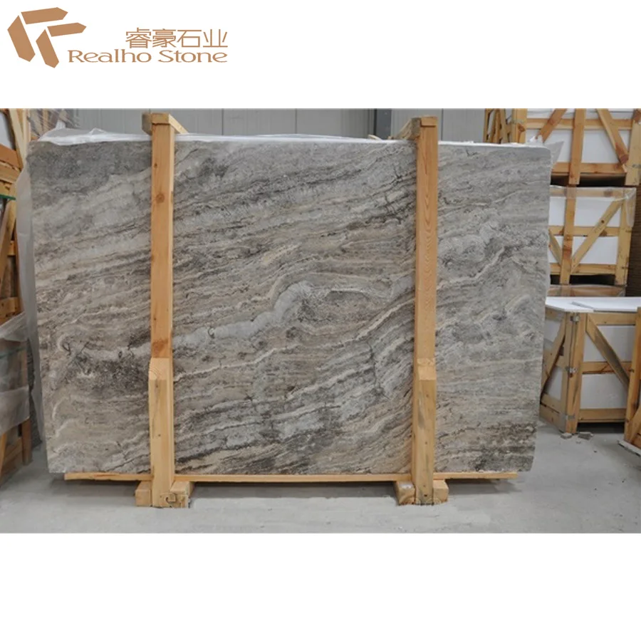 Honed Turkish Silver Travertine for Pool Coping Pavers