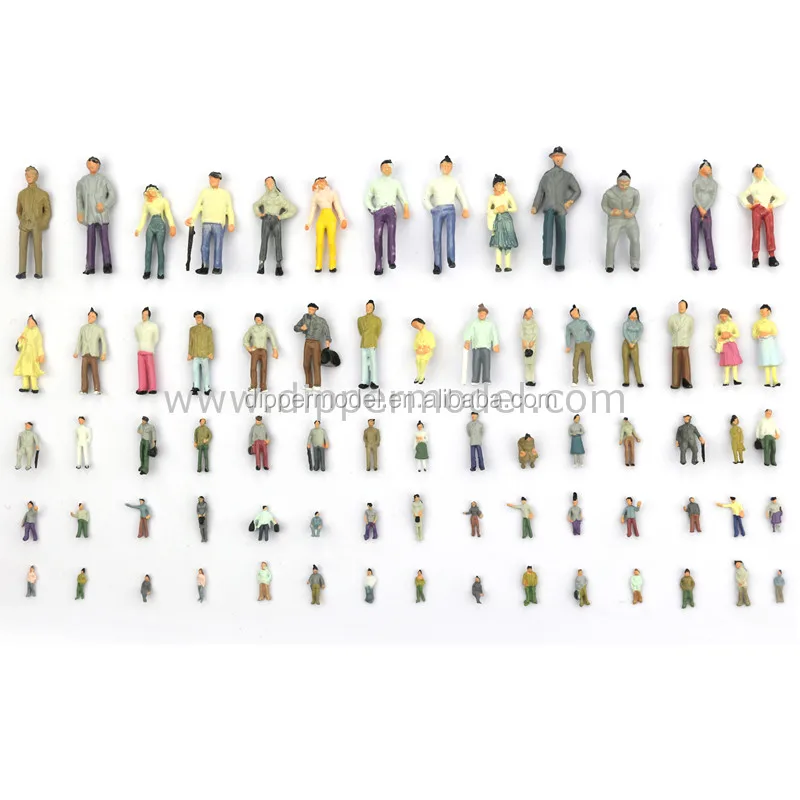 1:75 1:100 1:150 1:200 1:300 scales plastic color painted exquisite architectural model and train model figures