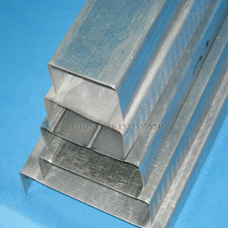 High speed 60*27*28 C /U Light steel keel roll forming machine price