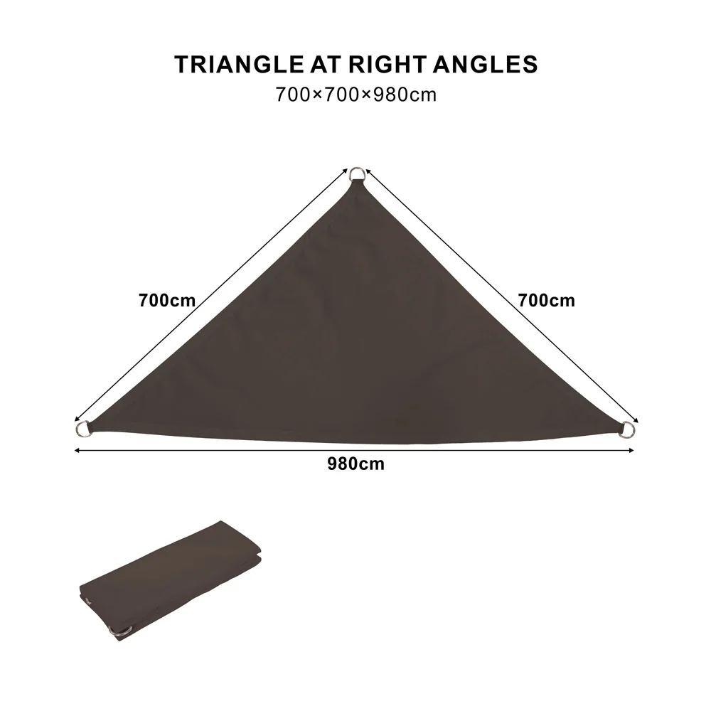 
 Треугольный солнцезащитный козырек, тканевый навес для внутреннего дворика, тканевый навес для экрана, солнцезащитные сетки для паруса  