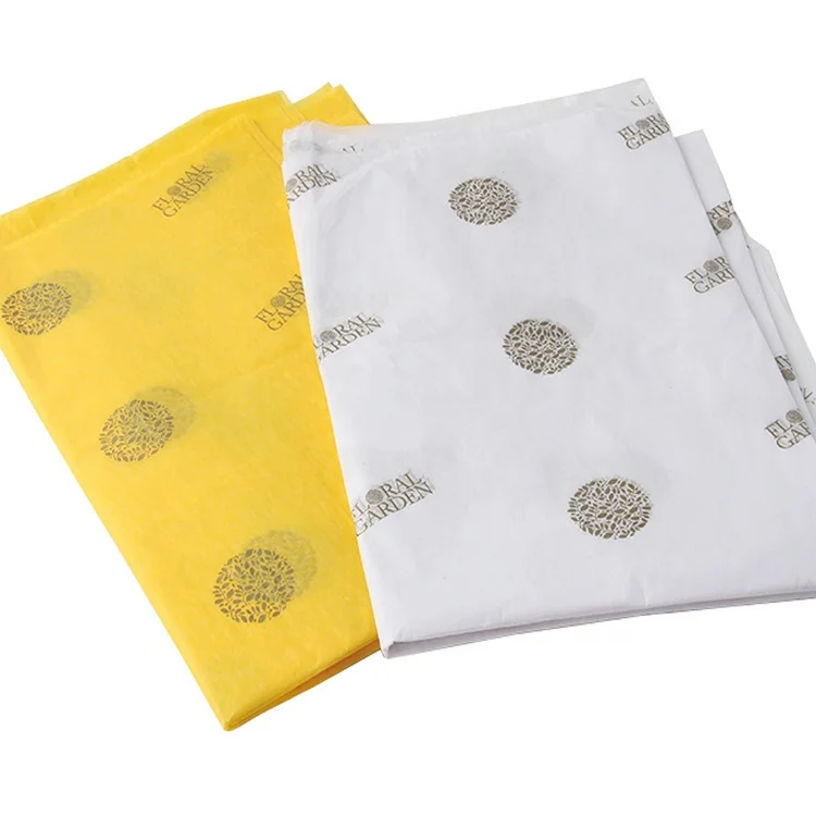 Cheap custom printed logo wrapping garment tissue paper gift tissue paper