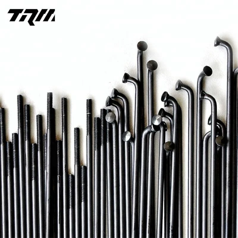 
GR5 2mm bend head titanium spoke and nipple 