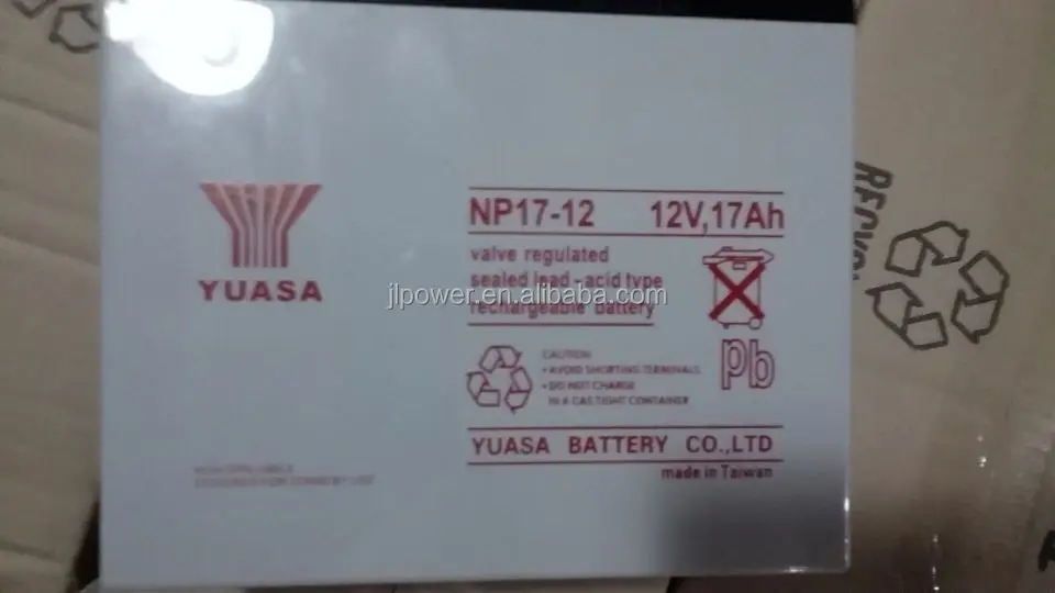 high quality NP17-12 yuasa battery 12v 17ah yuasa battery agm yuasa battery