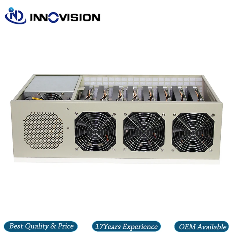 Excellent 8 GPU Frame Graphics Card Supercomputing Barebone
