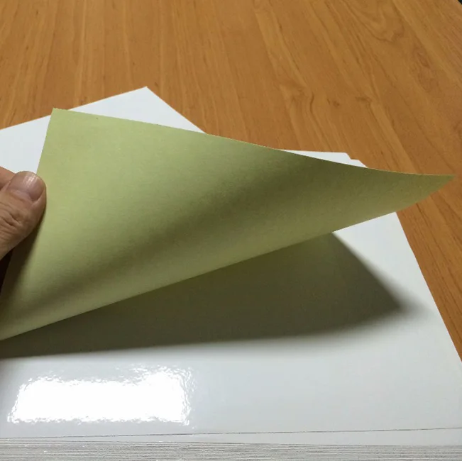 One Sided Adhesive Cast Coated Sticker Paper