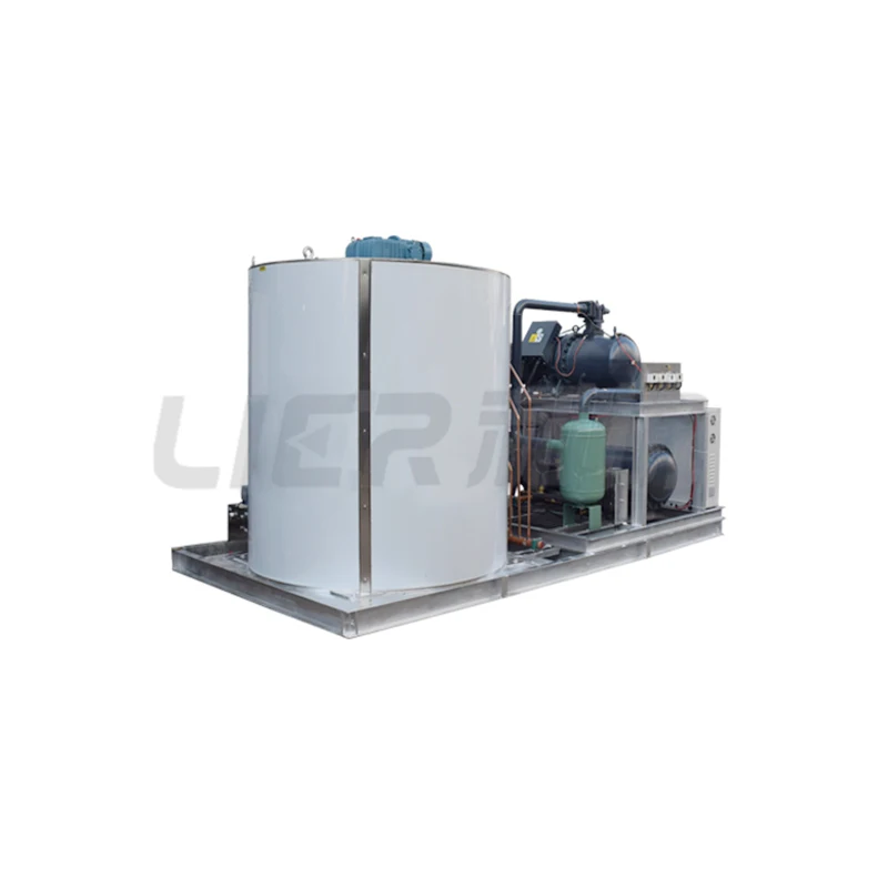 
LIER seafood equipment flake ice maker machine for fish 15 tons 