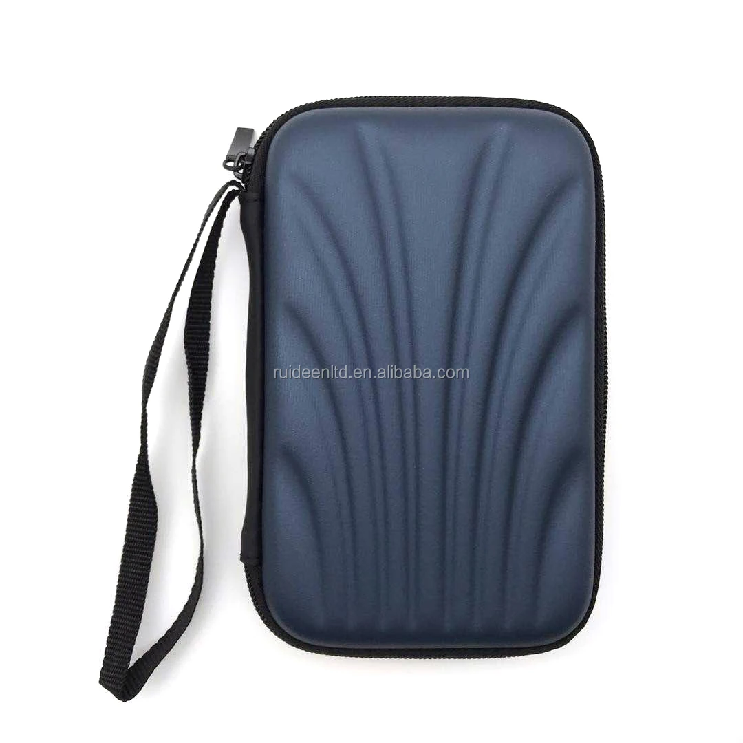 Customize Pattern PU EVA Case (15.7*10.1*3.8cm) Carring Case with Net Pocket Hard Case for Electronics (LY-20)