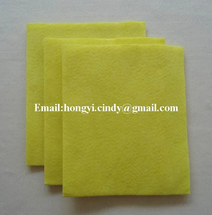Viscose / Polyester super water and oil absorbent nonwoven fabric viscose napkin cloth