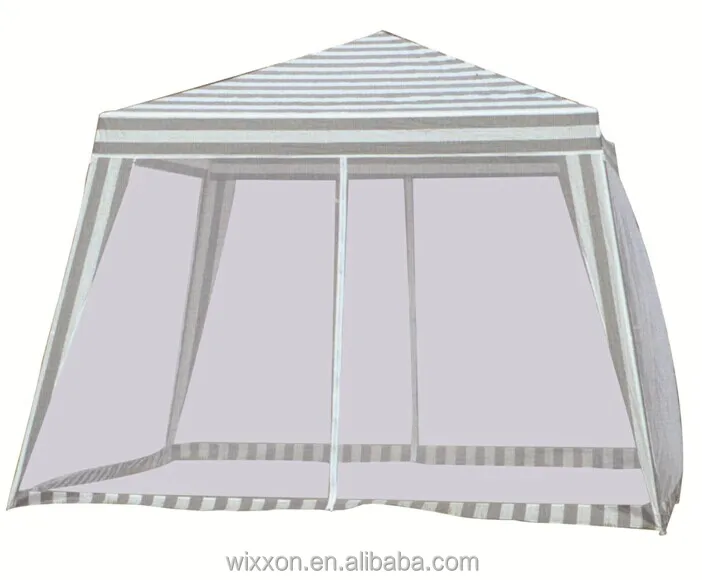 Легкая Выдвижная металлическая садовая беседка, палатка и уличная беседка 3x3 м