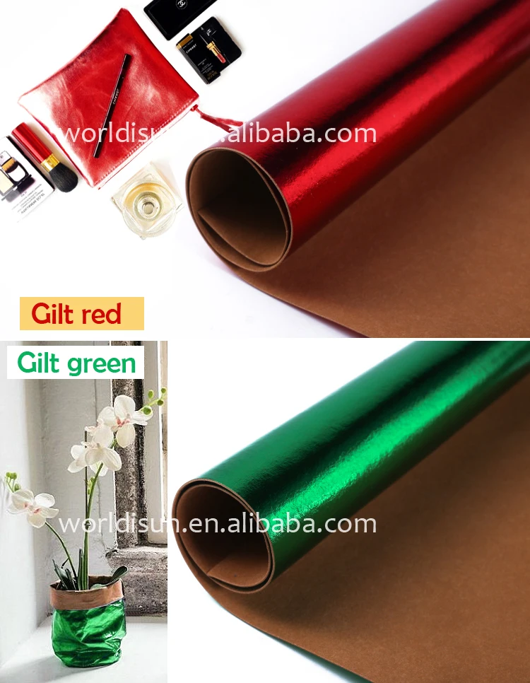 
Environment Friendly Brown Washable Kraft Paper For Making Bag and DIY decorations factory 