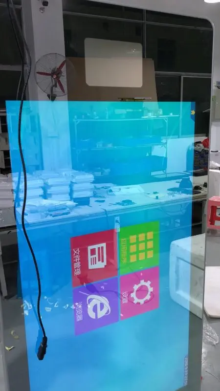 43 inch display screen 76 inch mirror area mobile photo booth, for any important occasion