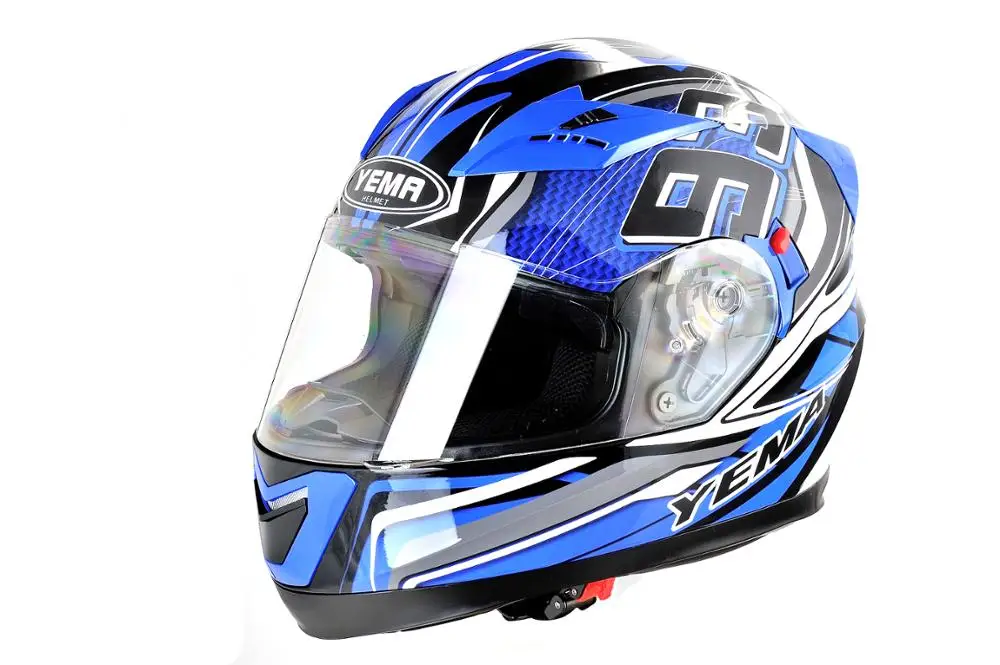 Hotsale stylish predator new  DOT approved  Yema motorcycle flip up modular helmet casco moto