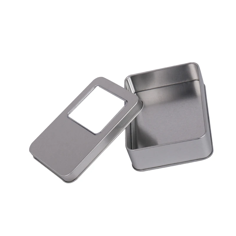 Wholesale Chinese candy  container chocolate tin case small tin box