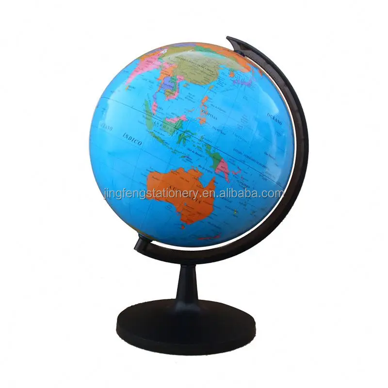 New products OEM design decorative glass ball world glob fast delivery