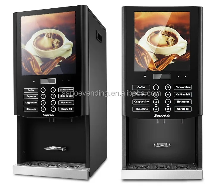 High speed revolution instant espresso fully automatic commercial coffee machine