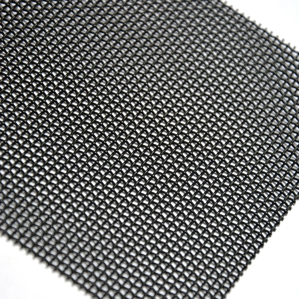 316 Marine Grade Stainless Steel Black Powder Coated Security Wire Screen Mesh