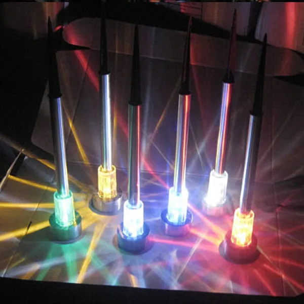 Цветная дорожка, садовая наружная светодиодная лампа, солнечные фонари для газона