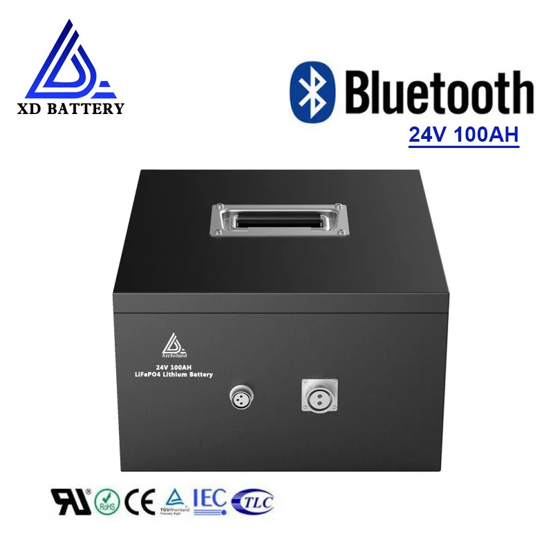 Cheap price 24 volt lithium ion nimh 24v 100ah lifepo4 battery for rv ev car yacht fishing boat