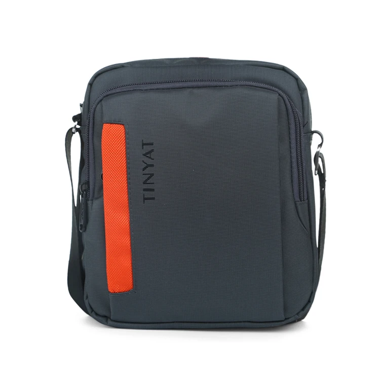 TINYAT Crossbody Durable Shoulder Bag Pocket Messenger Nylon Travel Purse