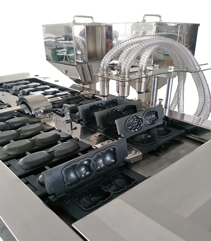 Best-selling walnut shaped electric cake bakery baking machine