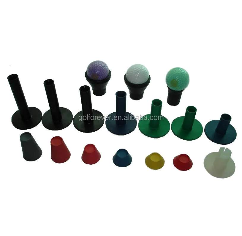 7 size rubber golf tee for swing mat