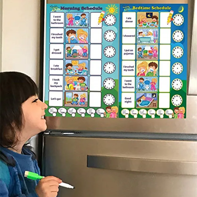 
Custom Dry Erase Board Responsibility Magnetic Chore Chart For Kids 