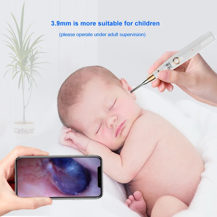 CE ISO Approved LED Diagnostic Equipment Medical Devices Portable Fiber Optical Otoscope