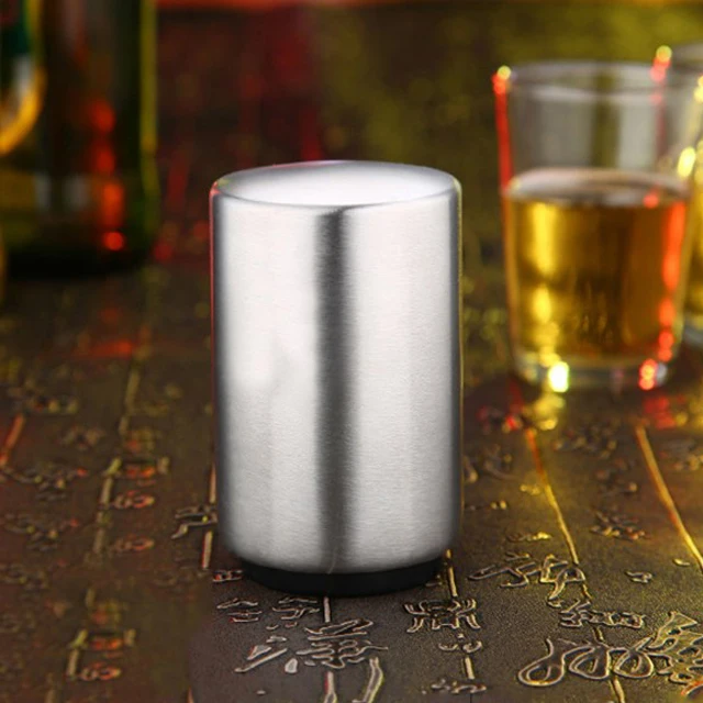 Automatic Bottle Shape Beer Bottle for Bar Openers Custom Metal Promotional Gifts Custom Logo Stainless Steel