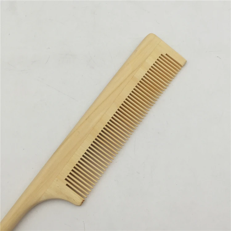 
Hair Styling Tool Long handle wooden Pointed tail comb 