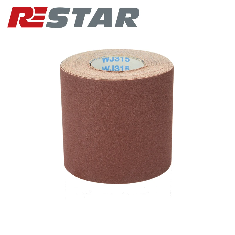 
WJ315 Flexible Coated Abrasive Cloth Roll for SS 