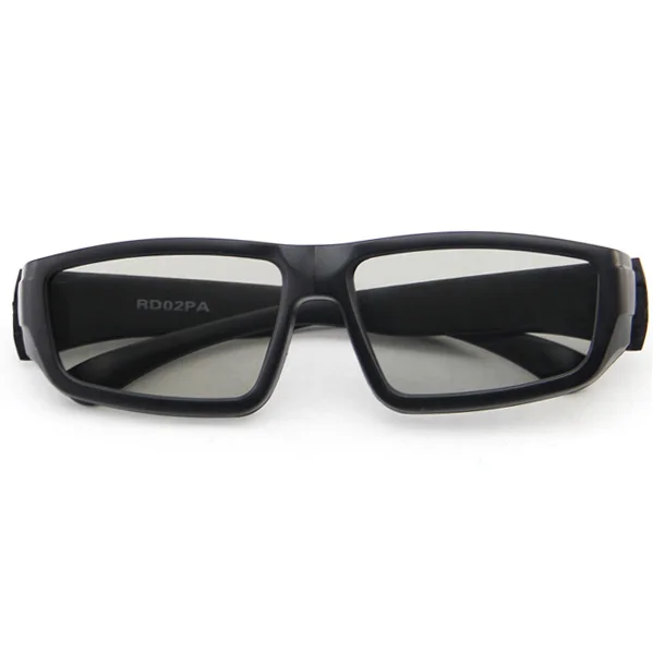 Skyworth стильная большая оправа предотвращает воров 3d очки, многоразовые 45/135 градусов линейные Поляризованные 3d очки