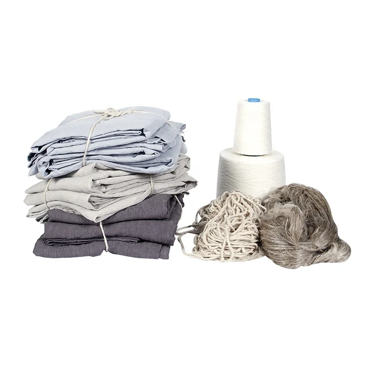 wholesale 100% pure linen fabric with factory price