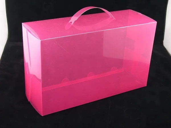 OEM PET clear transparent plastic food packaging blister box for cookies cake products