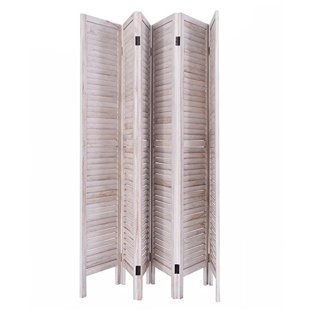 Wood-plastic Carved wooden screen room divider