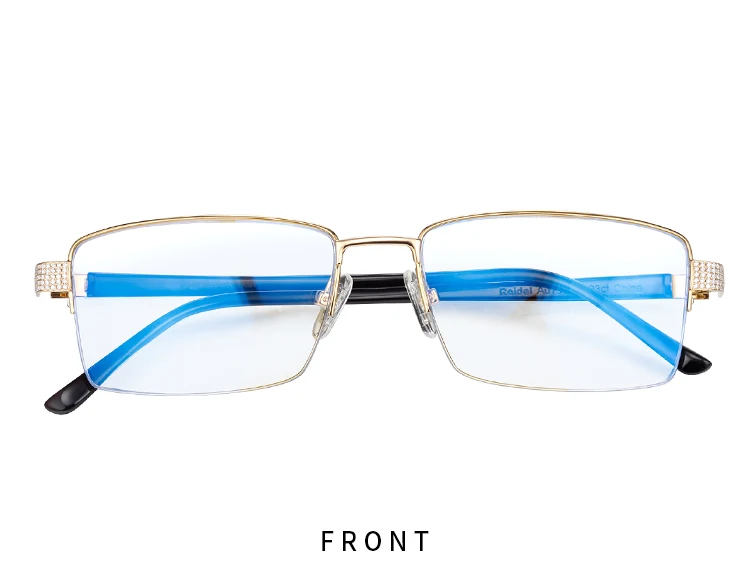 
Buffalo Horn Frame 18K Gold Diamond Eyeglasses Buffalo horn glasses Diamond glasses 